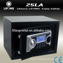 mini home safe box with LCD time display